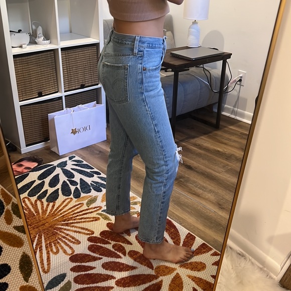 Levi’s Straight Leg Light Wash Jeans 29 - Picture 3 of 6